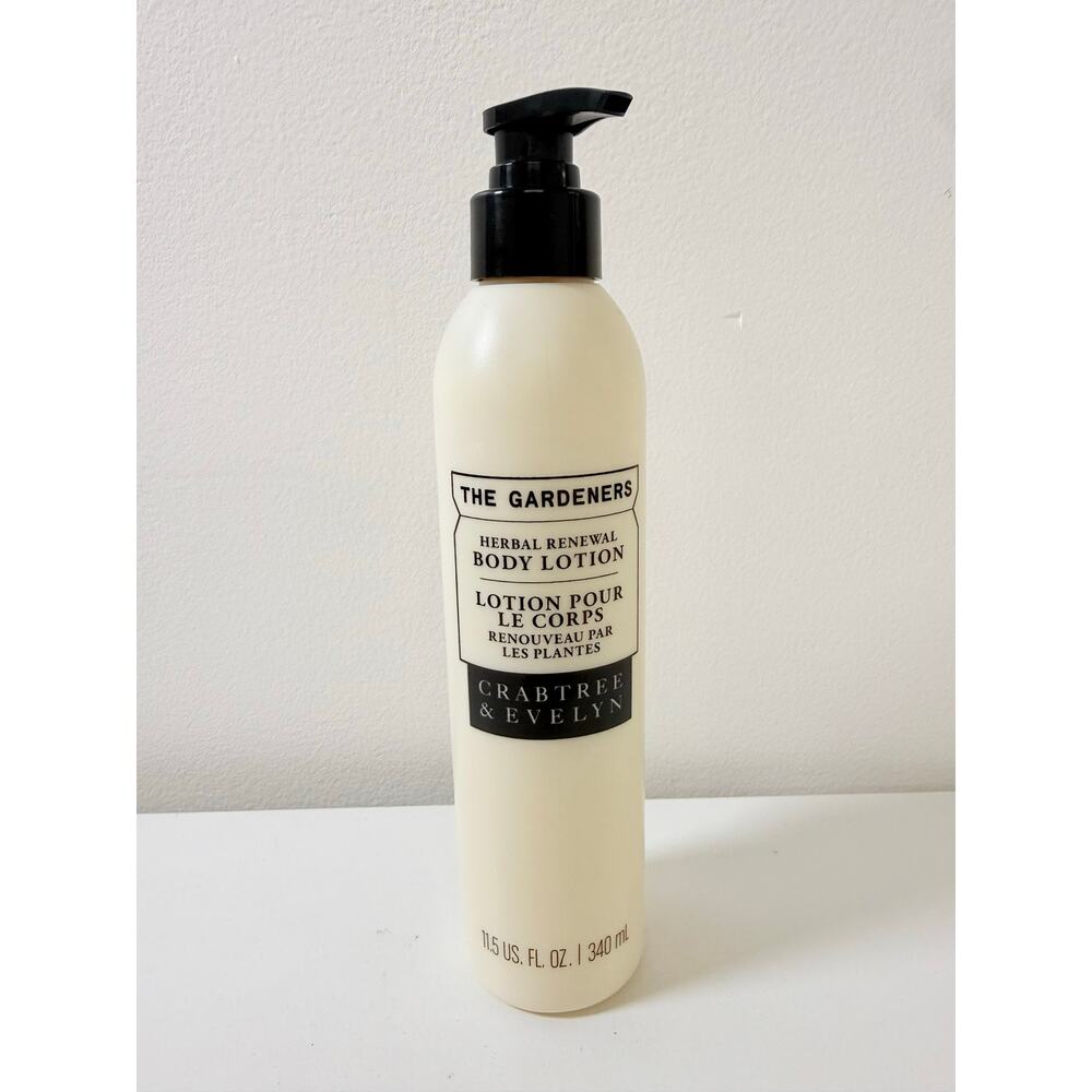 Crabtree & Evelyn The Gardeners Herbal Renewal Body Lotion 11.5 oz / 340 ml